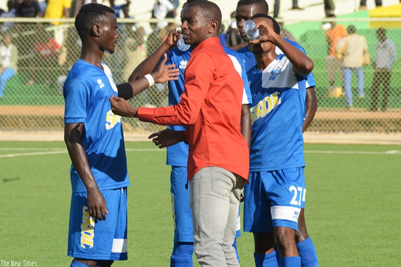 Rayon Sport head Coach Djuma Masudi faces a team selection dilemma ahead of today's Peace Cup tie as seven key players are ruled out. (Sam Ngendahimana)