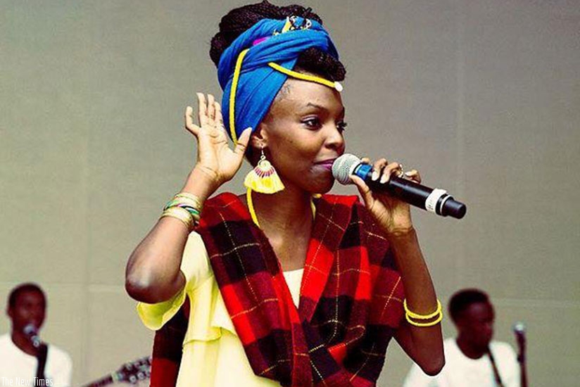 Diana Teta performing at a previous event in Kigali. (File)