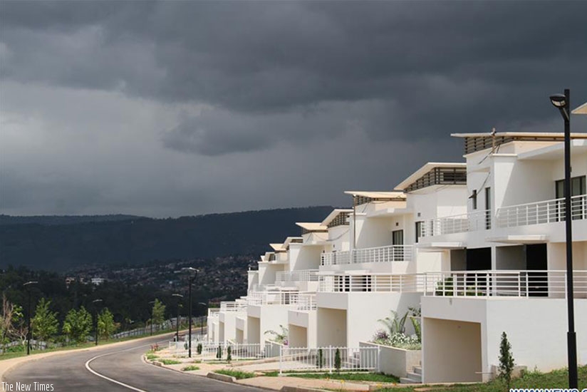 High-end Vision City residential houses in Kigali. (File)