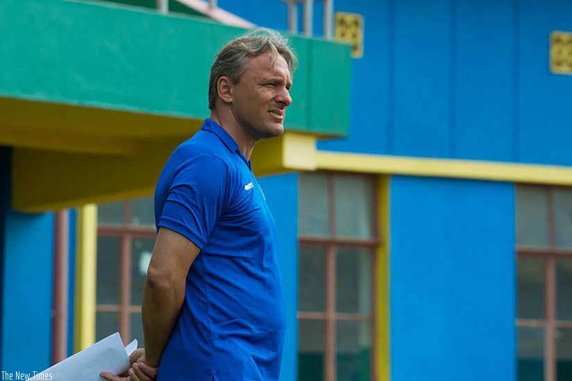 Amavubi coach Antoine Hey has summoned nine professional players for the training camp that starts on May 28. T. Kisambira