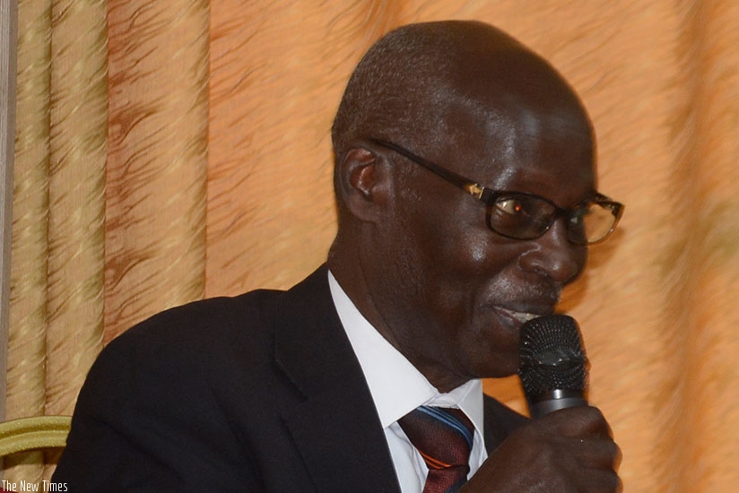 Nyiridandi speaks at the meeting/ Courtesy.