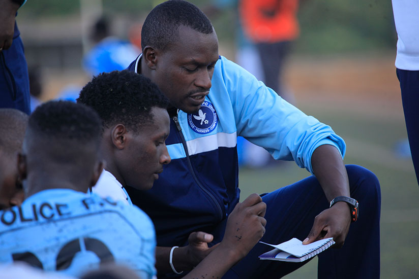 Police FC coach Seninga says his team will be looking for nothing less than nine points from the remaining three games. (Sam Ngendahimana)