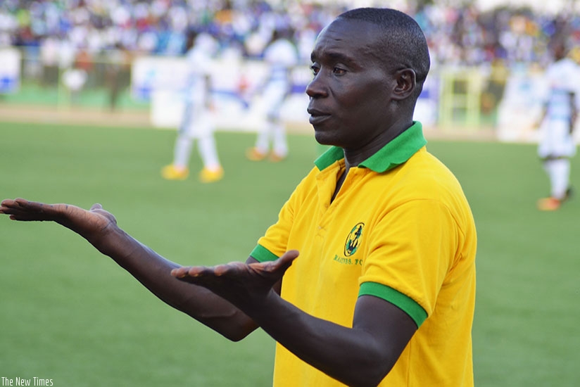 Marine FC head coach Nduhirabandi. (File)