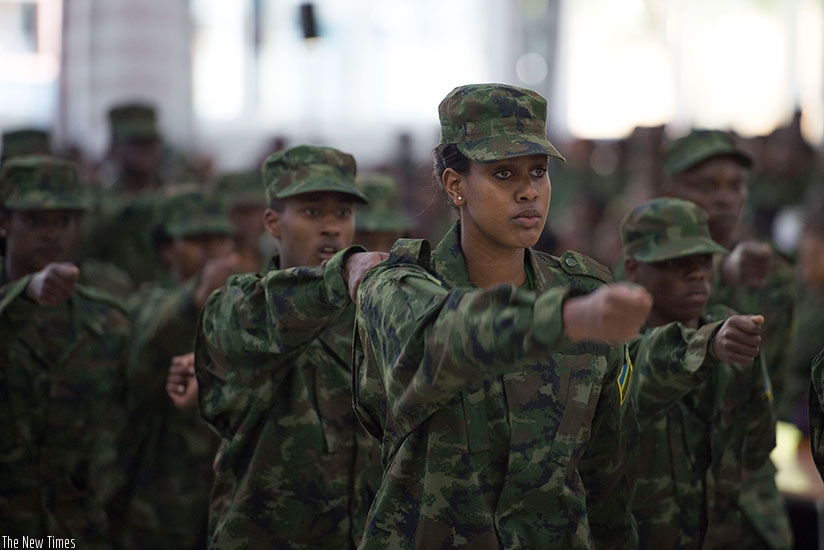 Youths at the Indangamirwa IX closing ceremony last year. (File)