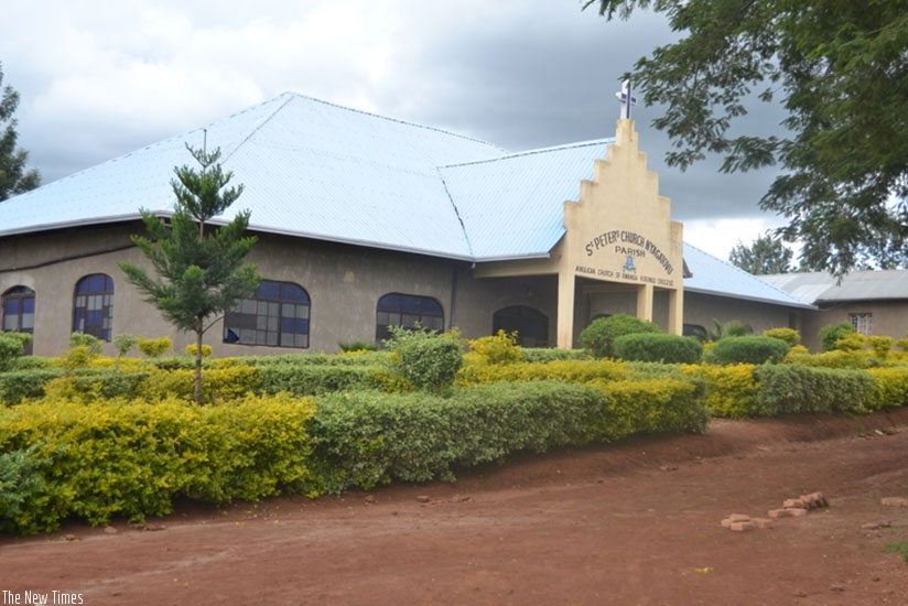 St Peteru2019s Church of Midiho where 200 Tutsi are believed to have been killed. (K. Rwamapara)