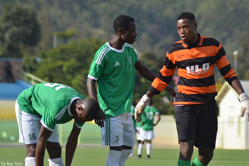 Kiyovu goalkeeper Bonheur Hategekimana and his teammates must beat Rayon Sports in the final league game and hope that other results go their way. S. Ngendahimana