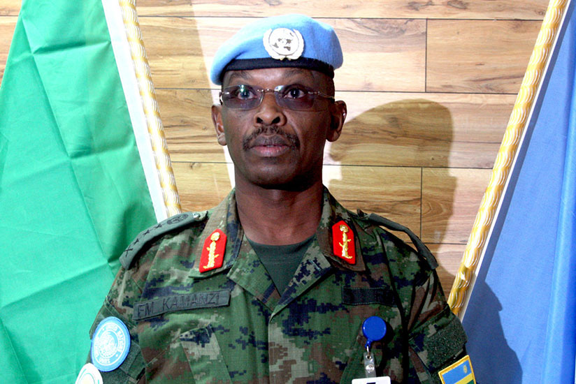 Lt Gen Kamanzi. / Internet photo