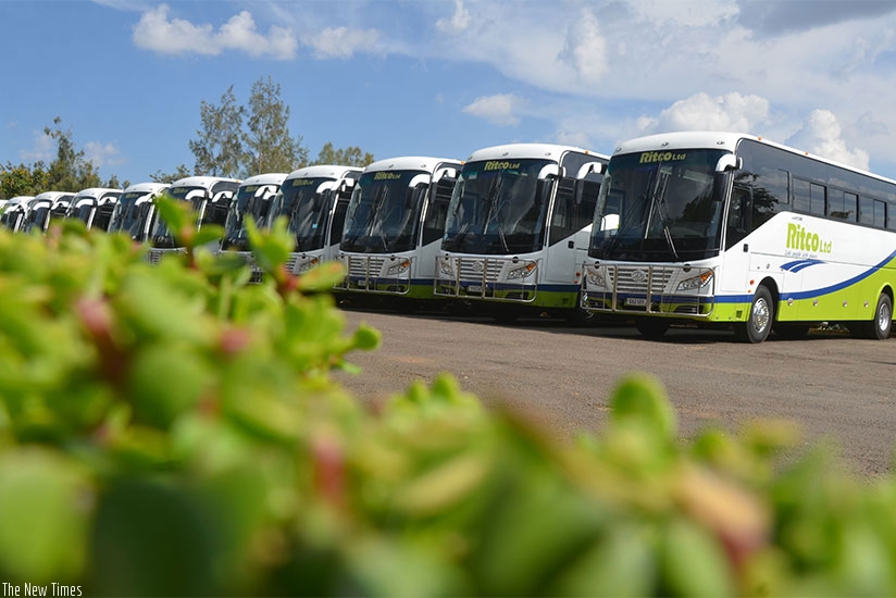 City of Kigali will soon introduce bigger buses than those in the photo above to ease traffic congestion in the city. File