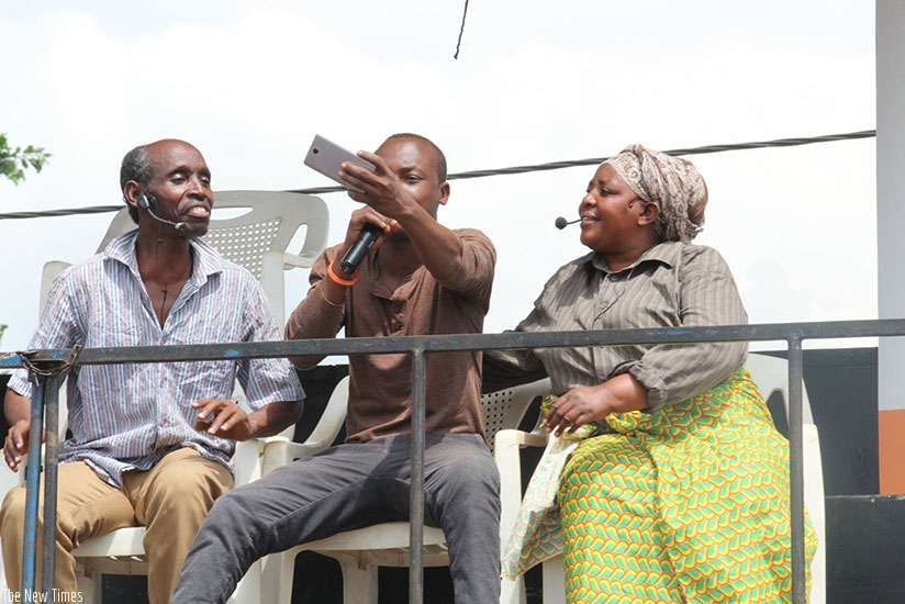 Mashirika on stage in Ngoma District - (Courtesy photos)