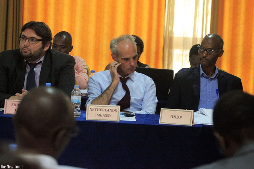 Participants during the dialogue in Kigali ,yesterday. (Photos by Sam Ngendahimana)