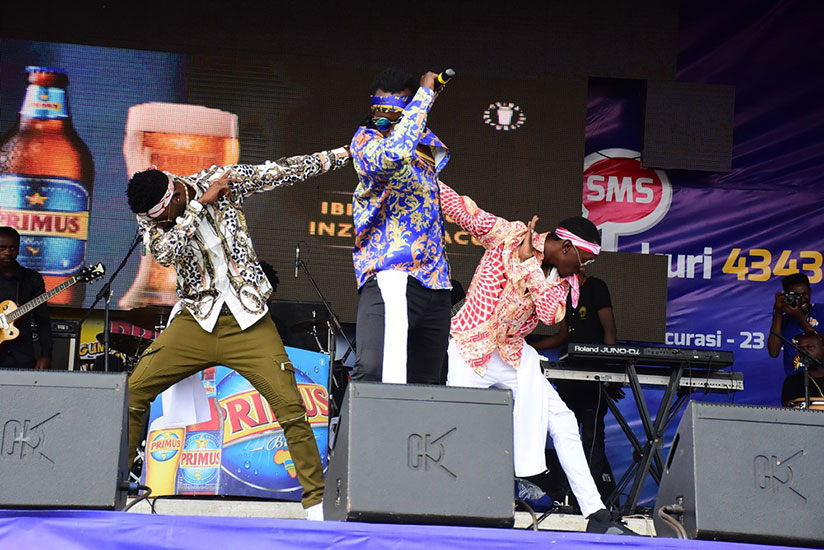 Active group showcased great dance moves sending their fans into a mood of excitement.
