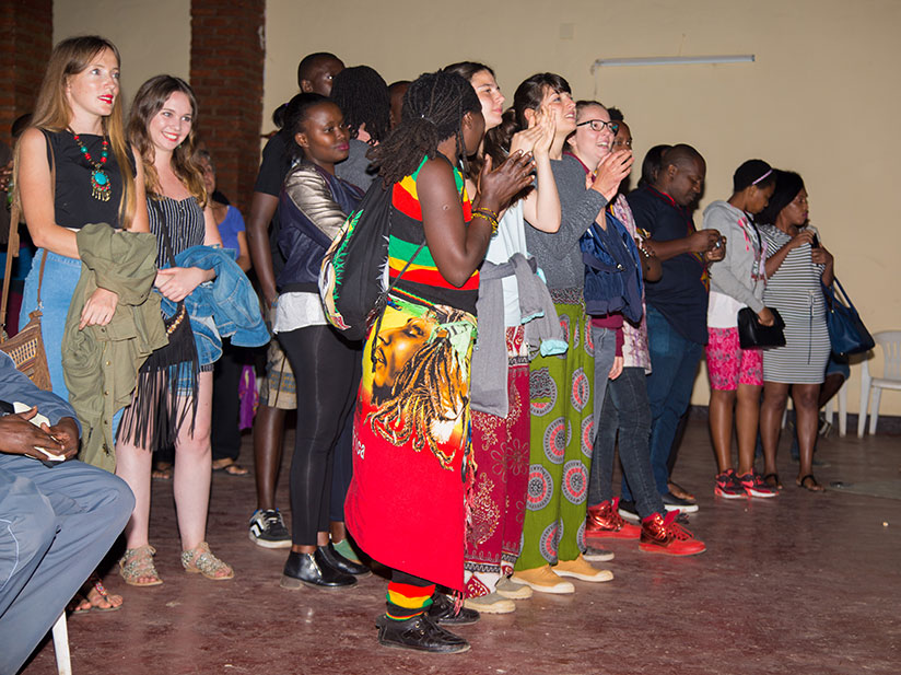 The show was poorly-attended, but the performance itself was great. (All photos by Faustin Niyigena)