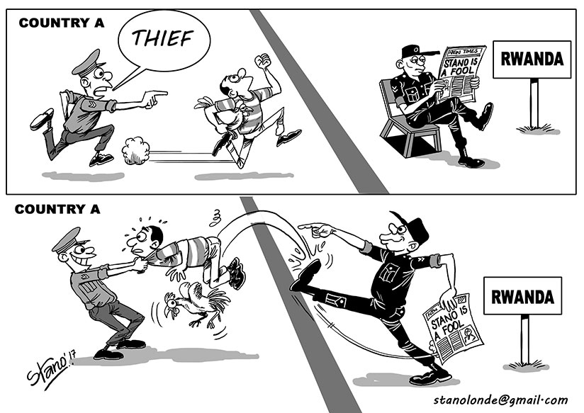 Rwanda will continue to make sure that no one uses it either as a destination or transit route for stolen vehicles and other items, the Commissioner for Interpol at Rwanda National Police, Assistant Commissioner of Police Peter Karake, has said.