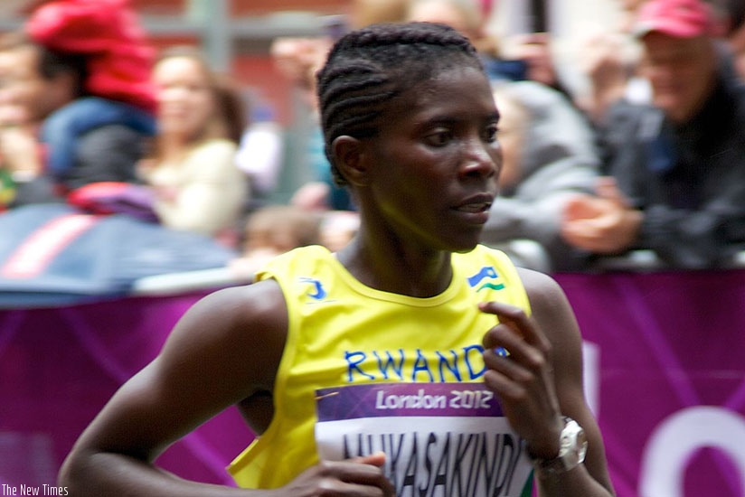 Mukasakindi competing in a local event last year. 