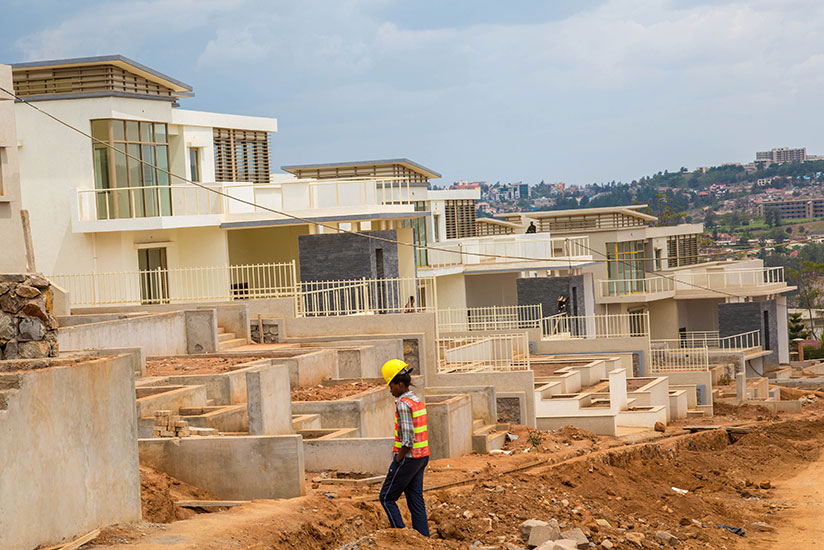 The construction sector has attracted many investors and is one of the key drivers of Rwanda's growth. / File