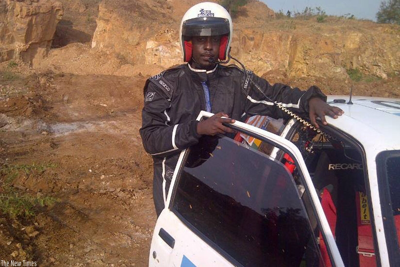 Yoto Fabrice (pictured) and his navigator Regis Remede will drive a Toyota Celica. Courtesy.