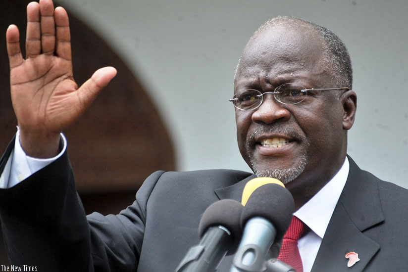 Tanzanian President John Magufuli has been condemned for comments that girls who give birth should not be allowed to return to school.