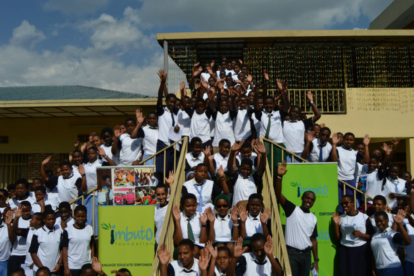 Best performing girls from 5 districts in the west of the country attended the 'Let Us Dream Big and Act' mentorship workshop in Musanze. / Courtesy