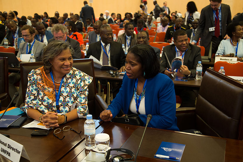 Delegates at the opening of inaugural Africa Health Forum of the World Health Organisation. / Timothy Kisambira