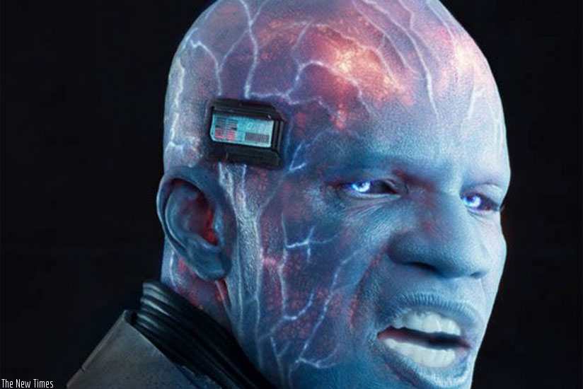 Jamie Foxx's picture from 'The Amazing Spider-Man 2'. Net photo.