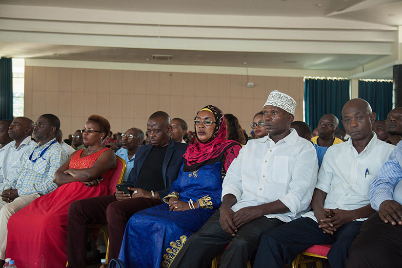 Participants during the meeting. / Nadege K. Imbabazi