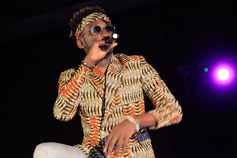 Mr Eazi performed on Liberation Day. ( Photos by Sam Ngendahimana)