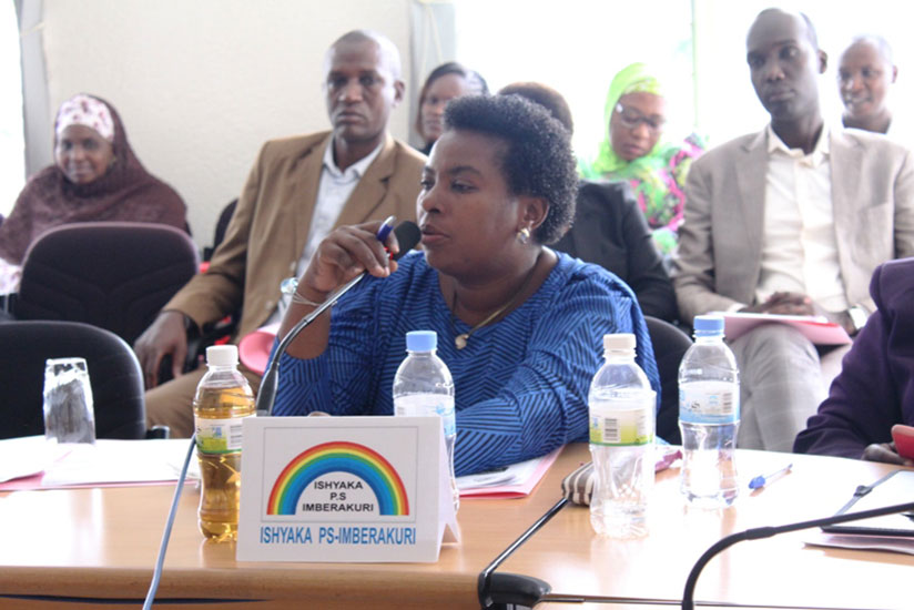 PS-Imberakuri president Christine Mukabunani. / Internet photo