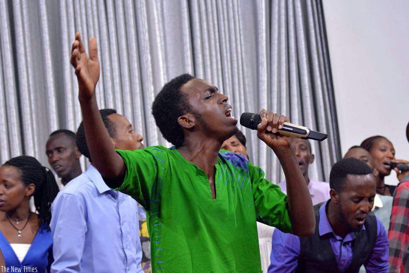 Desire Mubogora is a singer at True Promises ministry. Frederic Byumvuhore.