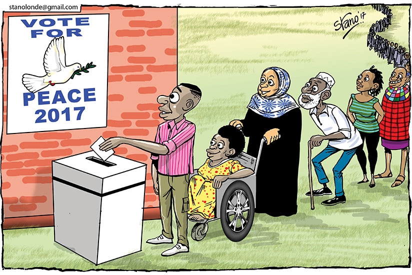 Many Rwandans have said that their number one choice in next month's presidential poll will be peace.