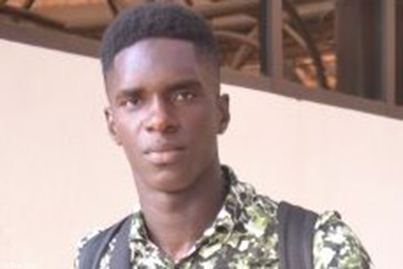 Alhassane Tamboura at Kigali International Airport. Courtesy photo 