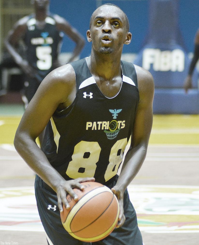 Rwanda national team captain Aristide Mugabe will lead Patriots against REG in Game 3 tonight. rnS. Ngendahimana
