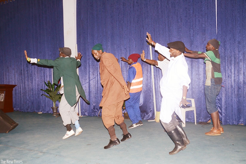 The group also had dance performances. 
