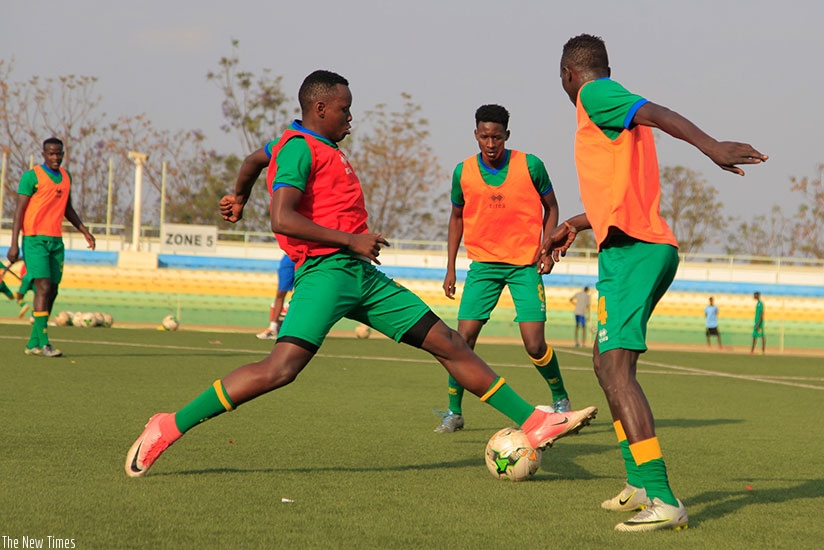 Amavubi started training on Monday at Kigali Stadium in Nyamirambo with a provisional squad of 22 players. S. Ngendahimana