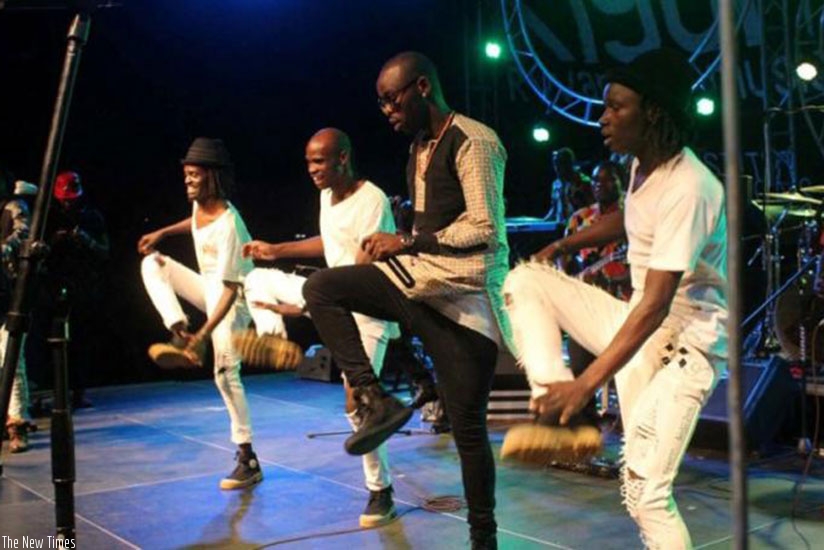 Ugandan singer Eddy Kenzo performs during the 2015 Kigali Up Festival. File