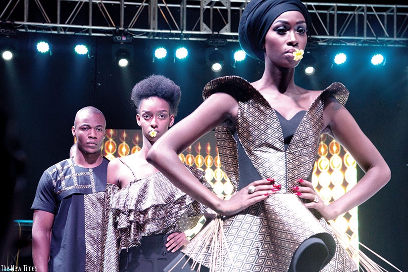 Some of the creations which were showcased at the Kigali Fashion Week last year. / File photo