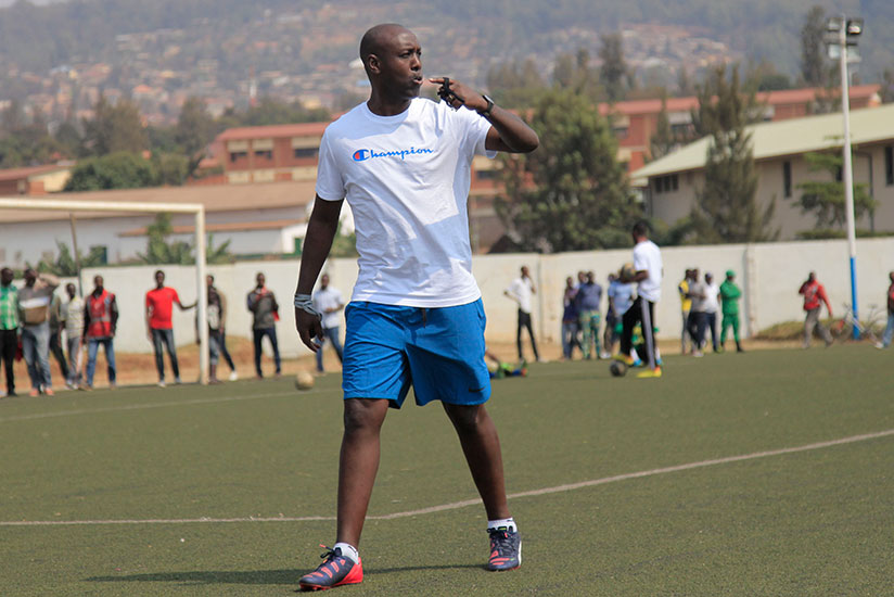Olivier Karekezi signed two-year contract as Rayon Sports head coach until end of 2019. (Sam Ngendahimana)