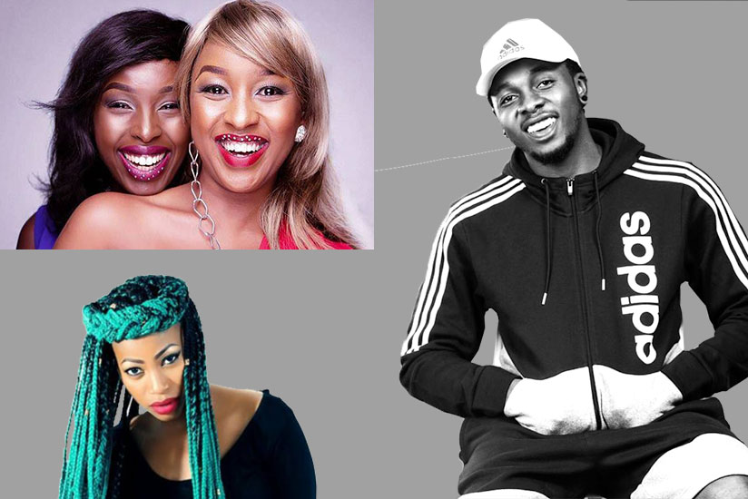 CLOCKWISE: Charly & Nina, Runtown and Sheebah. / Internet photos