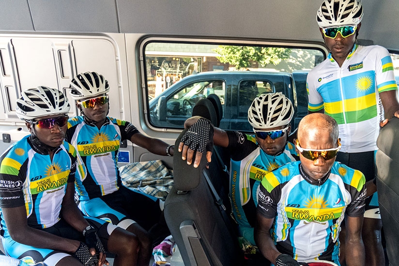 Team Rwanda, under Jonathan 'Jock' Boyer, ranks in the 13th place out of 16 teams taking part in the competition. Courtesy