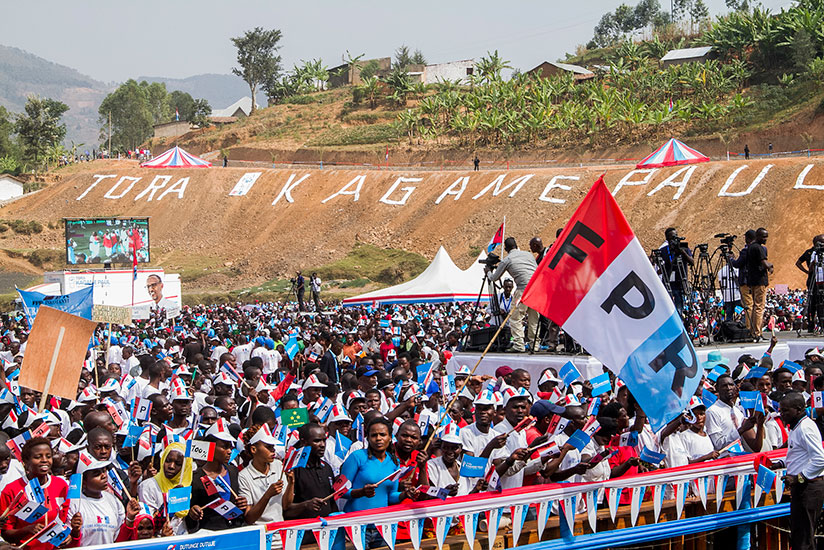 RPF campaigns saw a huge turn up of supporters across the country. / File