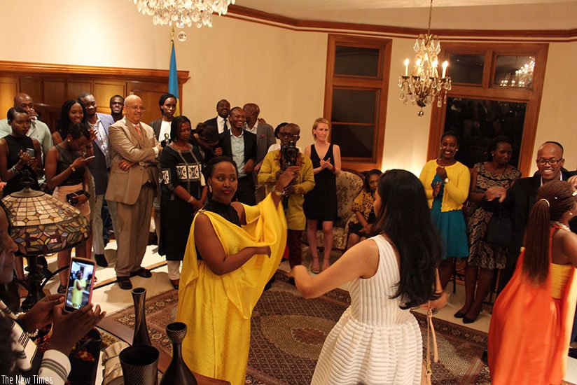 At the ceremony, guests were treated to traditional Rwandan food and performances, which were well received and appreciated by the audience. Courtesy pictures. 