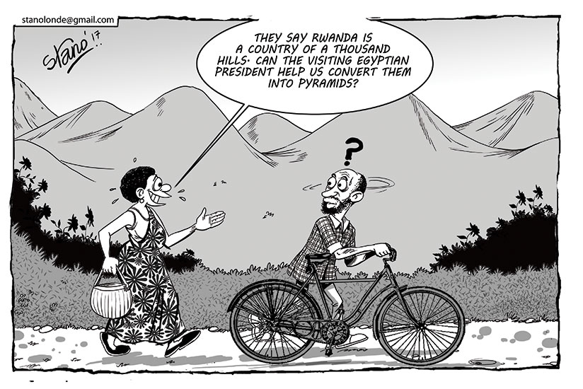 Egyptian President Abdel Fattah el-Sisi is expected in Kigali Tuesday on an official visit which is expected to further foster ties between the two nations