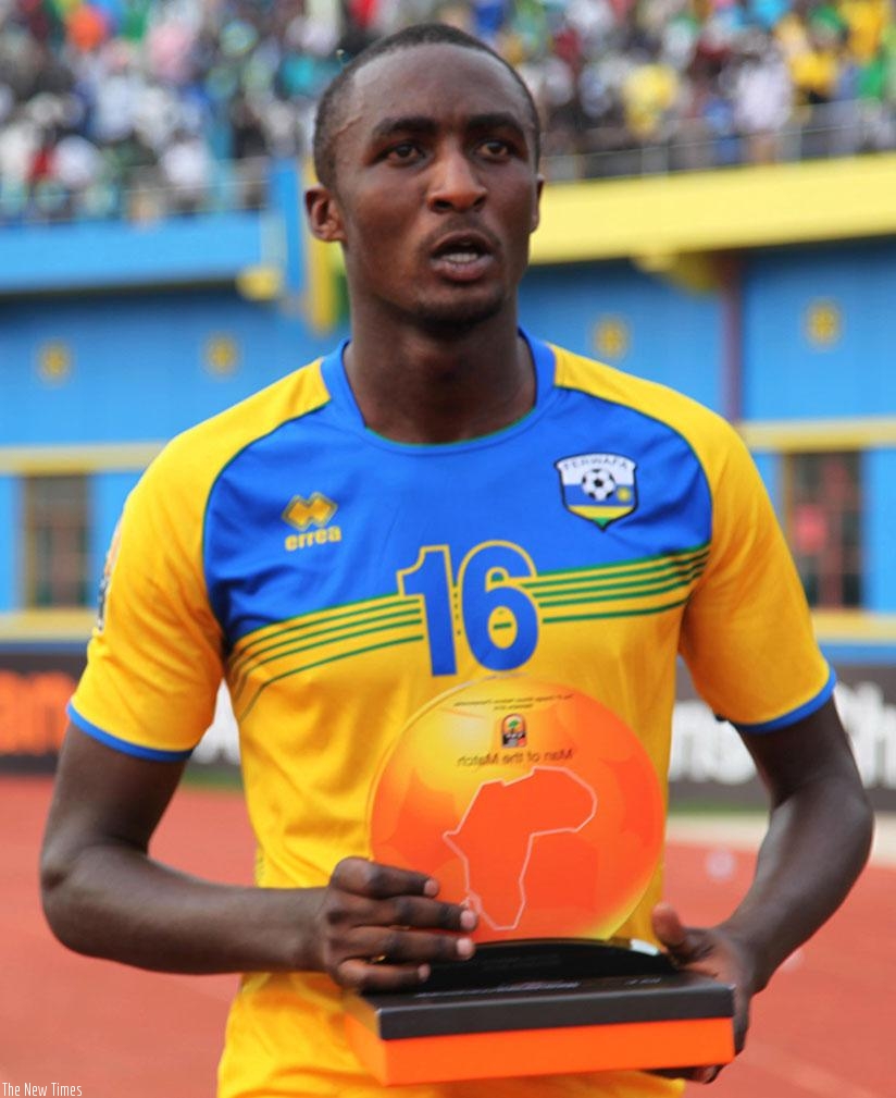 Sugira scored three goals in four matches for Amavubi during the 2016 CHAN finals and was the only Rwanda named on the team of the tournament. S. Ngendahimana