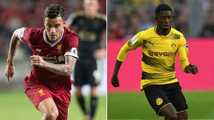 Barcelona said they are close to signing Liverpool's Philippe Coutinho and Ousmane Dembele from Borussia Dortmund. / Internet photo