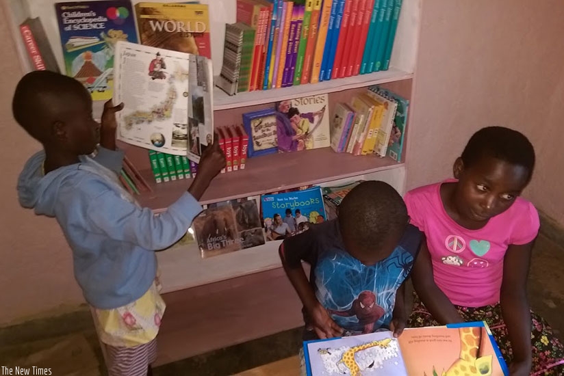 Reading books inspires you to become a good writer, and story teller. / Dennis Agaba