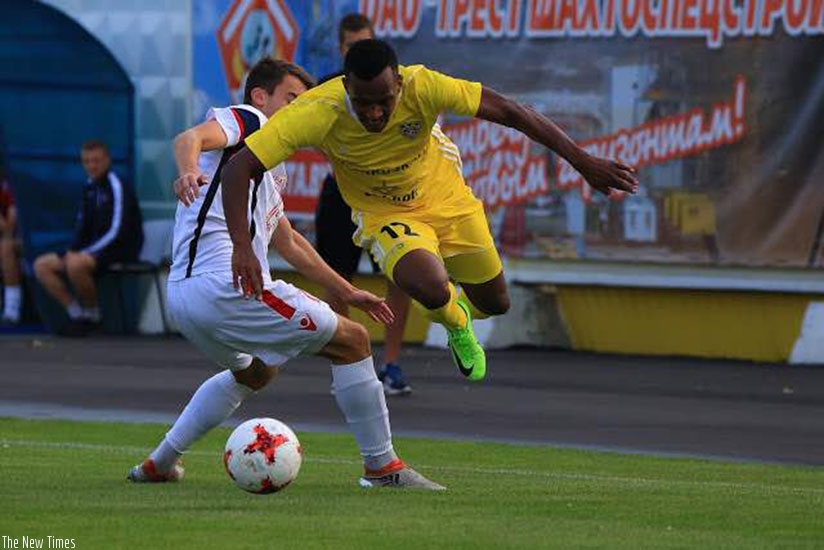 Patrick u2018Papyu2019 Sibomana at Shakhttyor. Courtsey