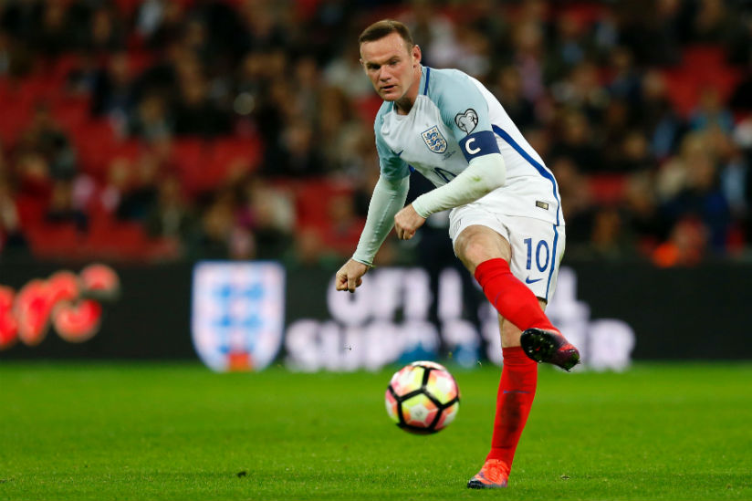 Rooney announces retirement from England duty after 119 caps and becoming all-time record goalscorer. / Intermet photo