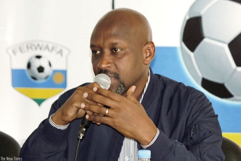 Vincent Nzamwita, FERWAFA President. File