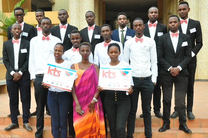 Kigali Time Service users. The firm employs youth, mostly university students. There is need for more initiatives to create jobs for the youth. 