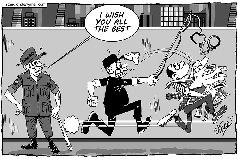 The Rwanda National Police recently took over the operation against Kigali street vendors.