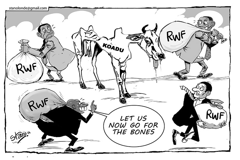 At least four heads of KOADU Dukundumurimo, a cooperative that runs abattoirs in Gisenyi town of Rubavu District have been arrested in connection with embezzling over Rwf29 million. 